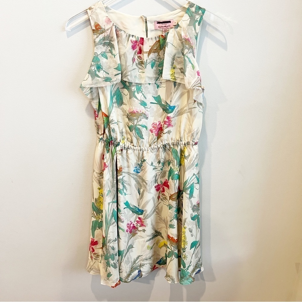 Ted Baker London Floral Bird Dress size 1 / XS